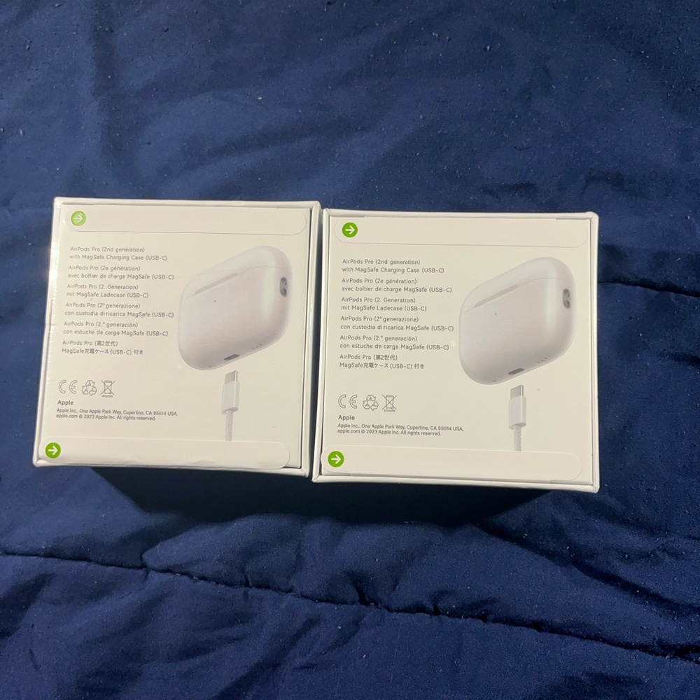 Apple AirPods Pro 2 with Charging Case - White (60$ each)